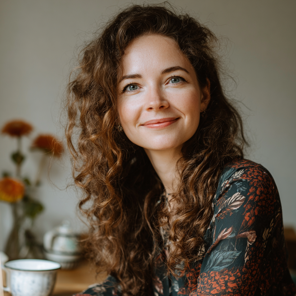 Idősebb magyar hölgy iszik tiszta vizet és mosolyog